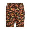 thumbnail image 3 of Yiaed Forest Squirrel for Men's Soft Sleep Pajama Short Lounging Pajama Shorts-XX-Large, 3 of 8