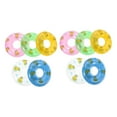 thumbnail image 4 of Dsseng 10 Pcs Miniature Duck Shaped Swimming Rings Plush Duckling Pool Party Child, 4 of 8
