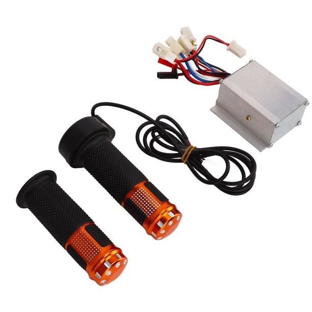 Controlador de Motor ANGGREK 12V 250W Mango de Goma de Agarre Giratorio Universal Para Bicicleta Eléctrica