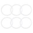 thumbnail image 1 of Unique Bargains 10.3 Meter High Elastic Nylon Badminton Racket String Racquet Line, White 6 Pack, 1 of 6
