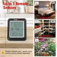 thumbnail image 4 of TempPro TP60SW Digital Hygrometer Indoor Outdoor Thermometer Wireless Temperature and Humidity Gauge Monitor Room Thermometer (Formerly ThermoPro), 4 of 8