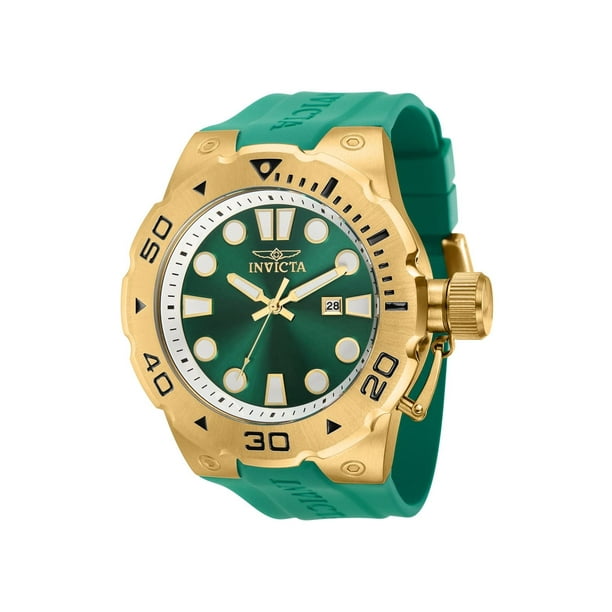 Reloj de hombre Invicta Pro Diver cuarzo, esfera verde 36990