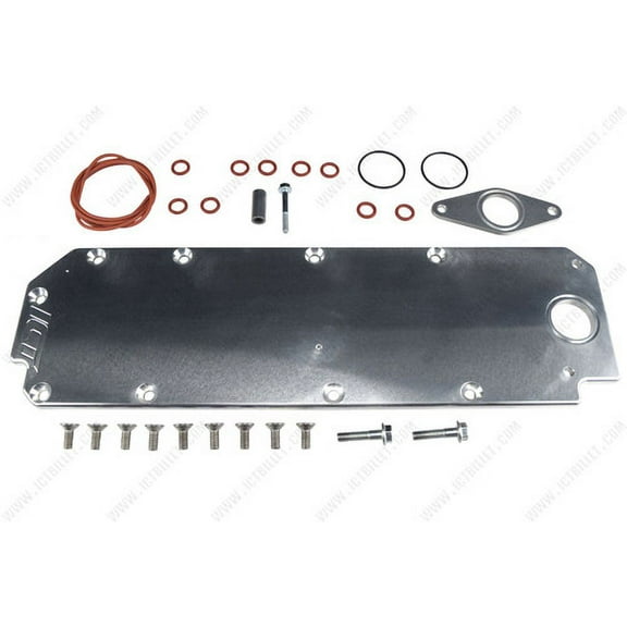 ICT Billet Gen 5 LT1 Valley Cover Pan LT Lifter Valley Plate O-ringed Aluminum L83 L86 L8B 5.3L 6.2L