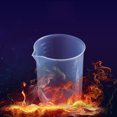 thumbnail image 4 of Juego de 5 vasos medidores escolares graduados de plástico transparente (50 ml + 100 ml + 250 ml + 500 ml + 1000 ml), 4 of 8