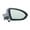 Passenger Side, variant on For Volkswagen Golf Alltrack 2017 2018 2019 Door Mirror Driver Side | Power | Heated | In-housing Signal Light | Replacement For VW1320154 | 5GM8575079B9-PFM
