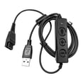thumbnail image 3 of Tholdsy Cable adaptador para auriculares Divisor de desconexión rápida Conectores de equipos adaptados Convertidor de audio digital Juegos de teclado y mouse para computadora, 3 of 6