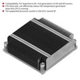 thumbnail image 3 of SNK-P0047P 1U Disipador de calor pasivo de CPU LGA2011 Piezas disipadoras de calor para servidor Supermicro X9/X10 1U UP y DP, 3 of 8