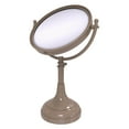 thumbnail image 6 of Height Adjustable 8 Inch Vanity Top Make-Up Mirror - Polished Brass / 4X, 6 of 10