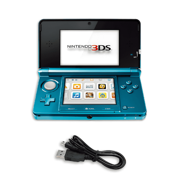 Pre-Owned Ninendo 3DS Game Console, Aqua Blue