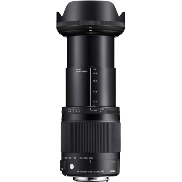 Sigma 18-300mm F3.5-6.3 Contemporary DC Macro OS HSM Lens for