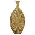 thumbnail image 1 of Plutus Brands PBTH92139 Resin Decorative Vase, Gold, 1 of 1