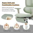 thumbnail image 5 of Ergonomic Office Chair, Comfortable High Back Mesh Computer Chair Rolling Desk Chair - 2D Adjustable Armrest, Adjustable Headrest, Dynamic Lumbar Support, Ergonomic Chair for Home Office Work, Green, 5 of 10