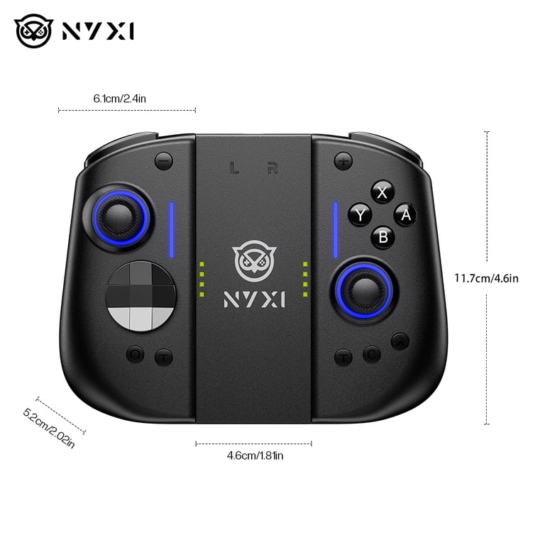NYXI, Hyperion 3 Wireless Gamepad, Hall Effect Joysticks, Switch 2