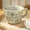 B, variant on Vintage Floral Ceramic Coffee Mugs - Set of 4 Retro Crackle-Patterned 400ml Drinking Cups for Coffee and Tea
