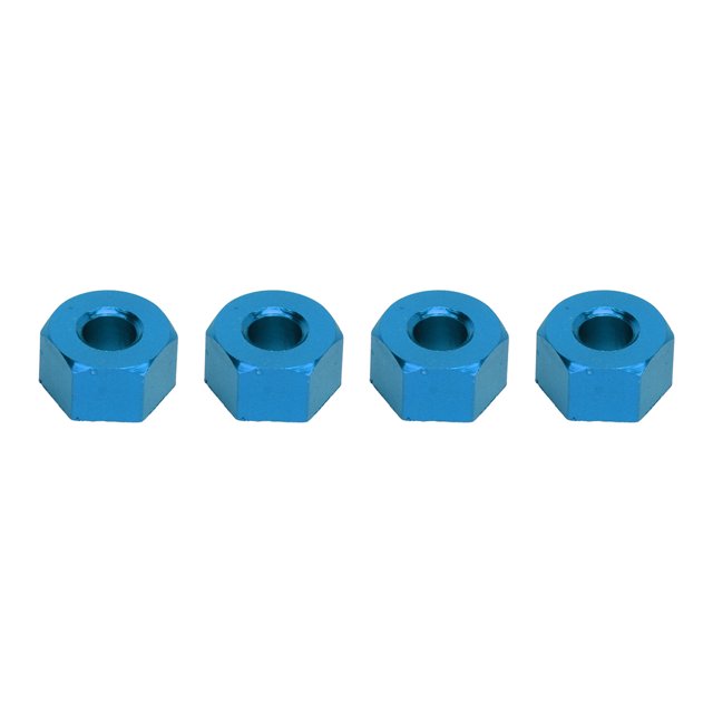 Adaptador de cubo de rueda hexagonal Bling Bling accesorios de 12 mm