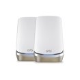 thumbnail image 3 of NETGEAR Orbi Mesh WiFi Quad-Band WiFi 6E Mesh Network System (RBKE962), Router with 1 Satellite Extenders, 10.8Gbps Wireless Speed, 10Gbps Ethernet Port, AXE11000, 2-Pack, 3 of 3