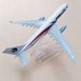 thumbnail image 4 of 1:400 A330 Malaysia Airlines Plane Model Simulation Aircraft Model Aviation Model Aircraft Kits for Collection and Gift, 4 of 13
