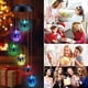 thumbnail image 2 of Campanas de viento solares LED para exteriores, campanas de viento de búho de cristal que cambian de color para decoración de jardín, regalos para fiestas en casa y Navidad., 2 of 5