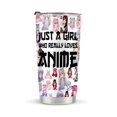thumbnail image 1 of Vaso LONGXIN Anime Fans de acero inoxidable, 600 ml, 1 of 6