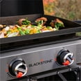 thumbnail image 4 of Blackstone Original 2-Burner 22" Propane Omnivore Tabletop Griddle and Carry Bag Bundle, 4 of 10