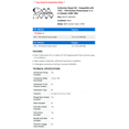 thumbnail image 2 of Carburetor Repair Kit - Compatible with 1953 - 1954 DeSoto Powermaster 4.1L 6-Cylinder CARB 1BBL, 2 of 2