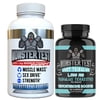 Angry Supplements Monster Test 120ct +Monster Just Tribulus Testosterone Booster