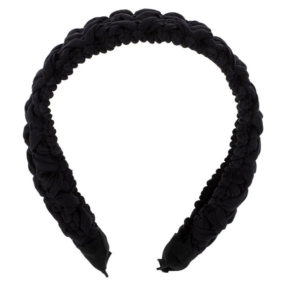 Braided Twist Headband Bowknot Facial Makeup Head Band Vintage Decor Retro Braided Hairband Boho Hair Hoop