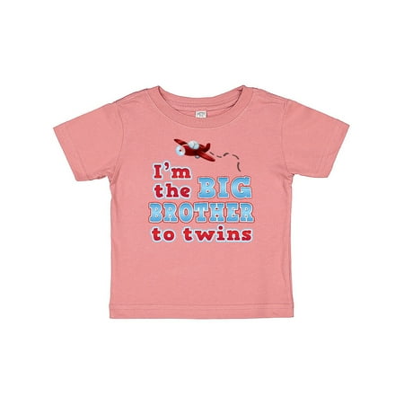 

Inktastic I m the big brother to twins. Gift Baby Boy T-Shirt