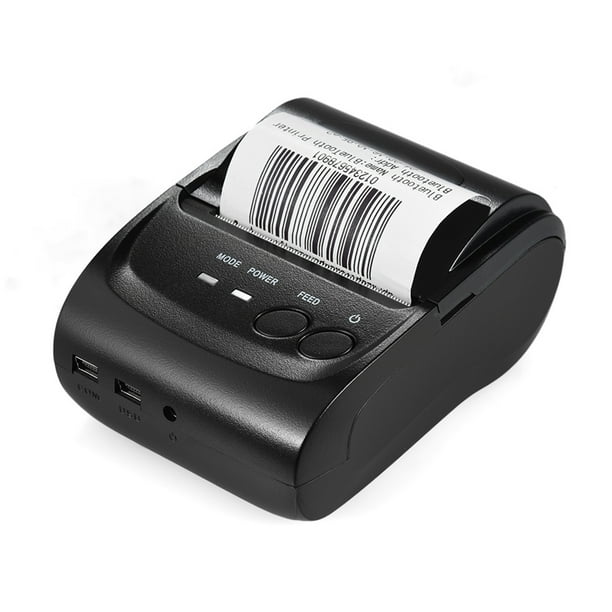 Imprimante thermique portable de poche - Imprimante thermique sans fil en  bluetooth pour ticket et reçu