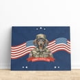 thumbnail image 3 of Happy Father's Day Honoring Veterans Dachshund in Army Uniform Horizontal Matte Canvas Poster Wiener Dog Lover Gifts Idea Wall Art Home Decor - 13007, 3 of 5