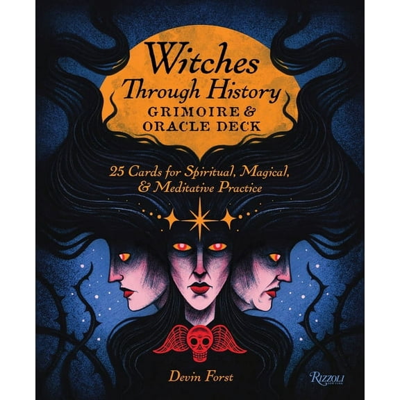 Witches Through History: Grimoire and Oracle Deck: 25 Cards for Spiritual, Magical & Meditative Practice, (Paperback)