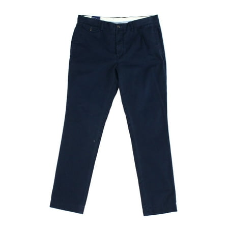 Polo Ralph Lauren Chino - Polo Ralph Lauren NEW Navy Blue Mens Size 33x32 Slim-Fit Chino Pants