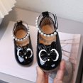 thumbnail image 7 of IUJSOY Toddler Little Girls Cute Bowknot Flats Mary Jane Princess Dress Shoes Wedding Flower Shoes, 7 of 7