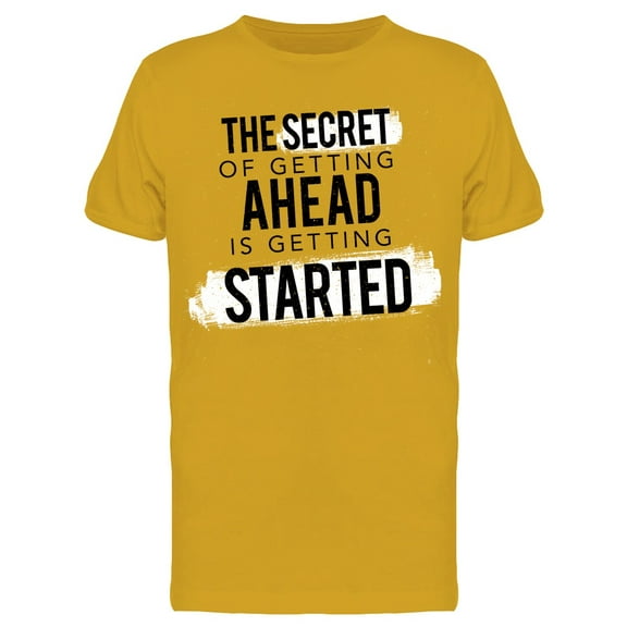 Getting Started Design T-Shirt Men -Image by Shutterstock, Male 3X-Large