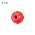 thumbnail image 3 of Unique Bargains Boutons de Boule Filetés 1.57Inch Dia M12 Femelle Fil Thermodurcissable Rond Poignées de Boule, Rouge 6 Pack, 3 of 5