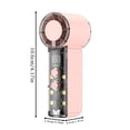 thumbnail image 2 of High-Speed Handheld Fan,Portable Handheld Fan Battery Powered Rechargeable Fan Cooling Fans that Blow Cold Air, 2 of 5