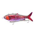 thumbnail image 3 of Señuelo de pesca robótico Wobbler eléctrico 4 segmentos Auto Swimbait USB (BL-2023) Likrtyny Para estrenar, 3 of 8