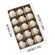 thumbnail image 3 of Lekihaqq Flocked Velvet Christmas Balls Ornaments，Premium Plastic Holiday Tree Decorations，Festive Xmas Hanging Balls，Elegant Christmas Decorative Ornaments，Winter Holiday Party Decor, 3 of 8