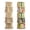 Natural Wood, variant on JaxShark 4 Tier 360° Rotating Bookshelf 49.8" Bedroom Bookcase Wood