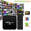 2+16GB MXQ PRO Smart TV Box HDMI WIFI 4K Media Streamer Quad Core Android 10.0