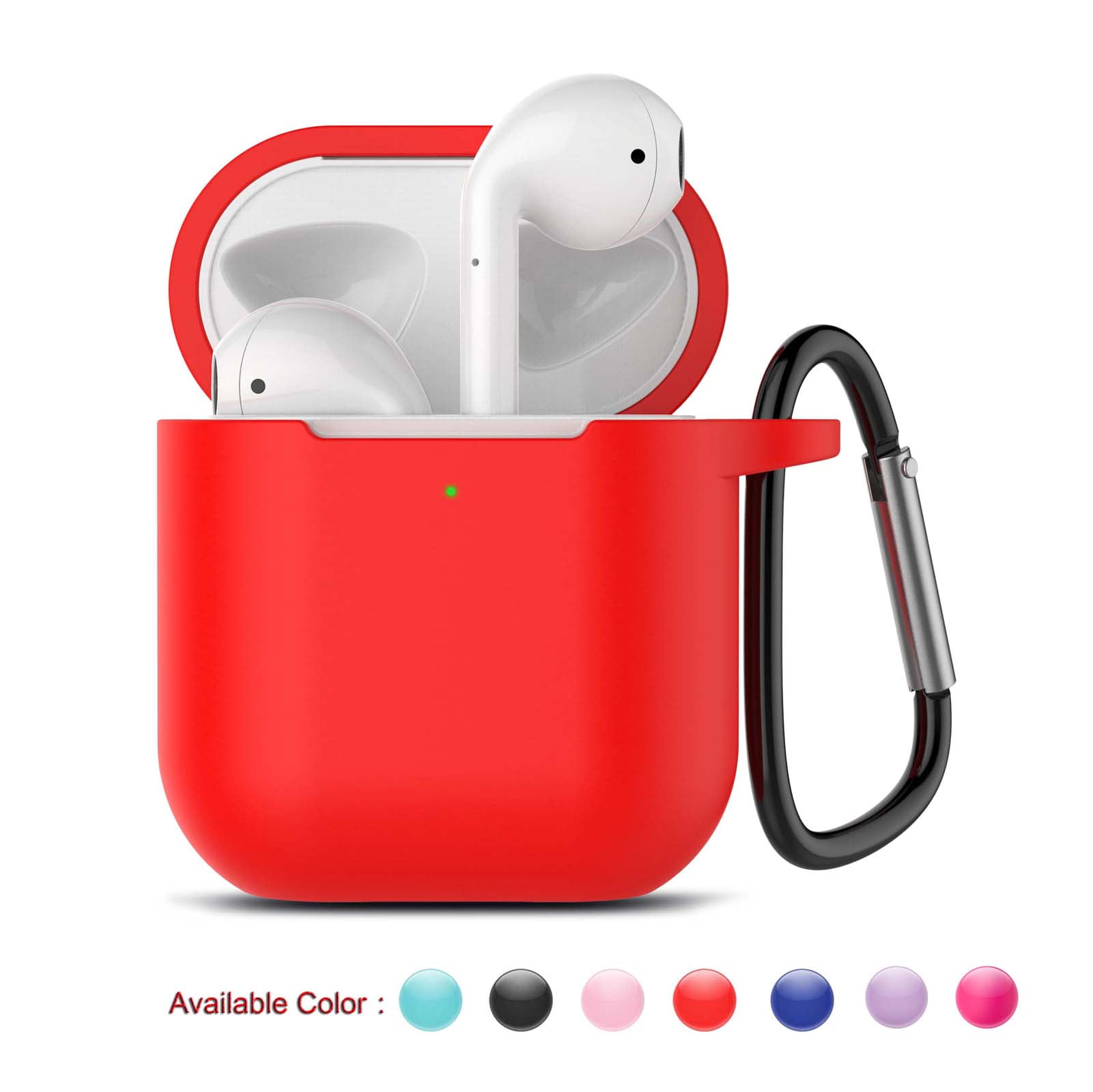 Njjex AirPods Pro & Airpods 1 & Airpods 2 Case Silicone Protective Skin