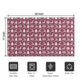 thumbnail image 5 of Red Christmas Deer and Tree Pattern Door Rugs,Washable Non Slip Door Mats Indoor,Decorative Door Mats,Entry Mat Indoor for Entrance,Bedroom,Kitchen,Bathroom,17"x30", 5 of 6