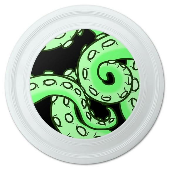 Tentacles Squid Octopus Green Novelty 9" Flying Disc
