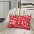 thumbnail image 5 of Daiia Christmas Hohoho Bedding Waterproof Pillow Protector Zippered Queen – Bed Bug Proof Pillow Encasement-16"x24", 5 of 6