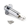 thumbnail image 3 of Threaded Stereo Mono Cylinder Output Jack Flush End Pin Strap Button Jack 1/4 Inch 6.35mm Acoustic Electric Guitar Bass, 3 of 5