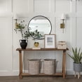 thumbnail image 3 of Farmhouse Console Tables for Living Room  Solid Wood Sofa Table  Rustic Hallway Table for Entryway  Natural, 3 of 6