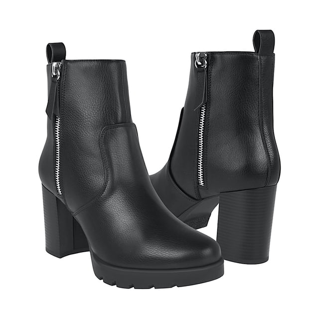 BOTINES DAMA STYLO 36802 SIMIPIEL NEGRO
