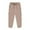 Beige, variant on RTKFRFLM Kids Jogger Pants Boys Girls Solid Athletic Sweatpants Warm Relaxed Fit Active Trousers with Pockets