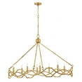 thumbnail image 4 of Hinkley Lighting - Leona - 40W 8 LED Medium Linear Chandelier In Traditional, 4 of 10