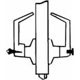 thumbnail image 2 of Assa Abloy Accentra Lever Lockset, Mechanical, Passage, Grade 1 AU5401LN x 626, 2 of 5